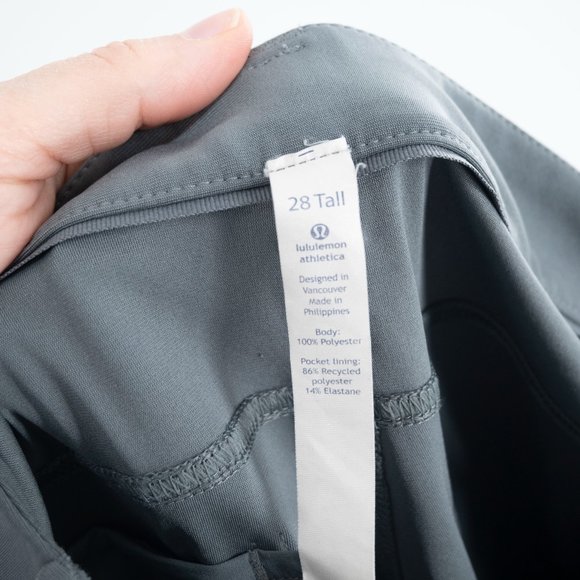 Lululemon ABC Pant Classic Fog Horn Gray/blue | 28 - Picture 7 of 12